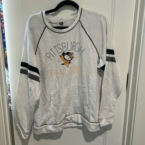 Like new Pittsburgh Penguins NHL crew neck with front pocket